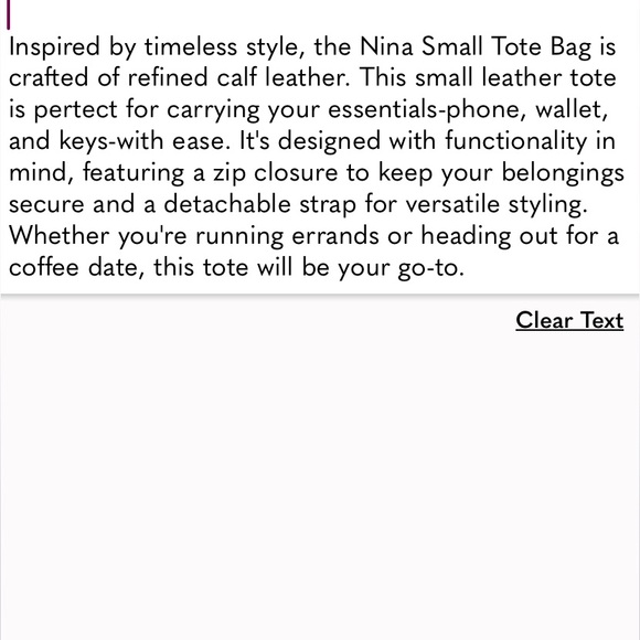 COACH Nina tote bag - Picture 4 of 11